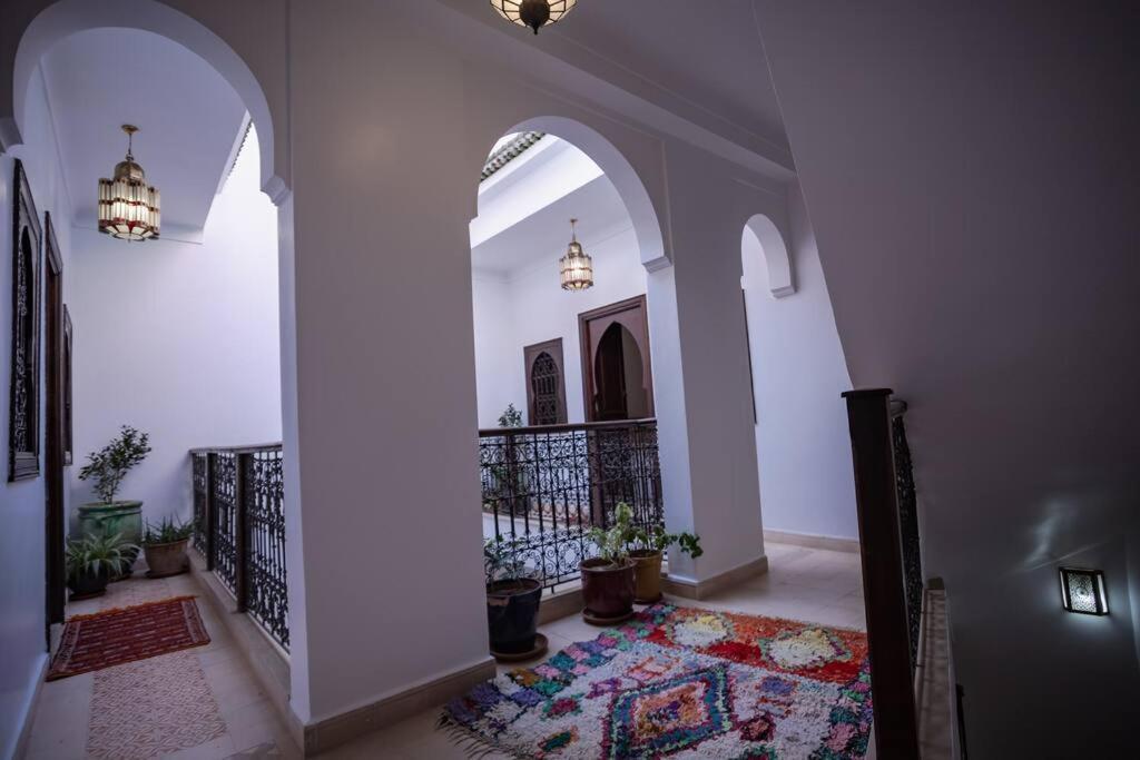 Paisible Riad Privatif Au Coeur De Marrakech Marraquexe Exterior foto