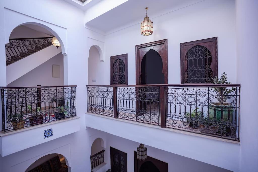 Paisible Riad Privatif Au Coeur De Marrakech Marraquexe Exterior foto